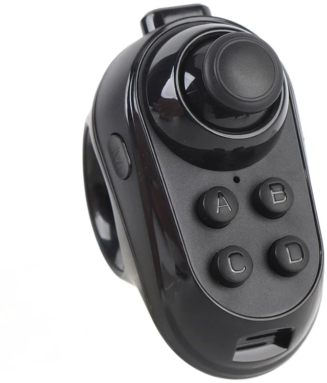 Main image of Wireless VR Controller Ring, Bluetooth Gamepad for VR Glasses PC Phone Tablet, with Joystick for Gaming Photography Page Turning Mouse Audio Control