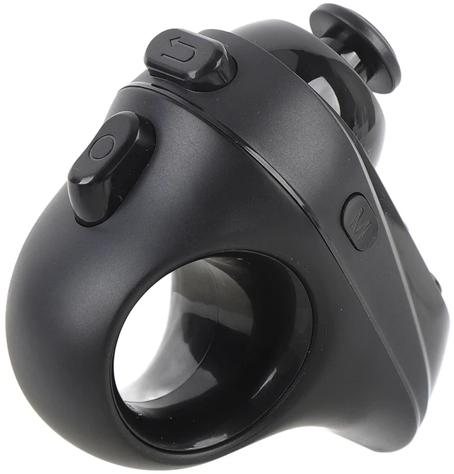 Alt view image 5 of 7 - Wireless VR Controller Ring, Bluetooth Gamepad for VR Glasses PC Phone Tablet, with Joystick for Gaming Photography Page Turning Mouse Audio Control