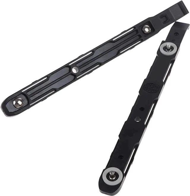 Alt view image 2 of 5 - 8Pcs Chassis Hard Drive Mounting Rails for 3.5" HDD Bracket Left Right for Cooler for Masters SSD Computer Connectors