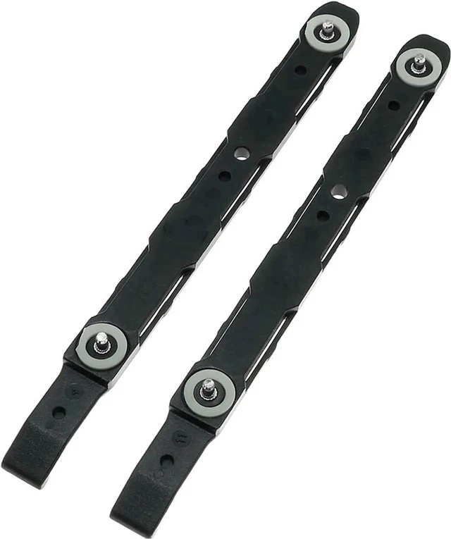 Alt view image 4 of 5 - 8Pcs Chassis Hard Drive Mounting Rails for 3.5" HDD Bracket Left Right for Cooler for Masters SSD Computer Connectors