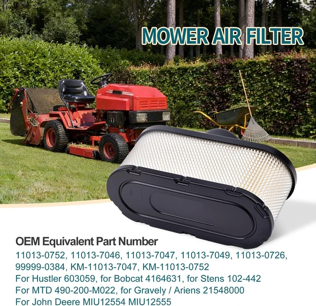 Alt view image 5 of 7 - 11013-0752 Air Filter for Kawasaki FR651V FR691V FR730V FS481V FS541V FS600V FS651 Part-4pcs