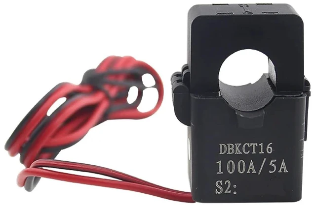 Main image of KCT16 Split Core Current Transformer, 100A/5A, Class 0.5 Accuracy, Miniature Open Type CT, 3 Pack (50A 5A)
