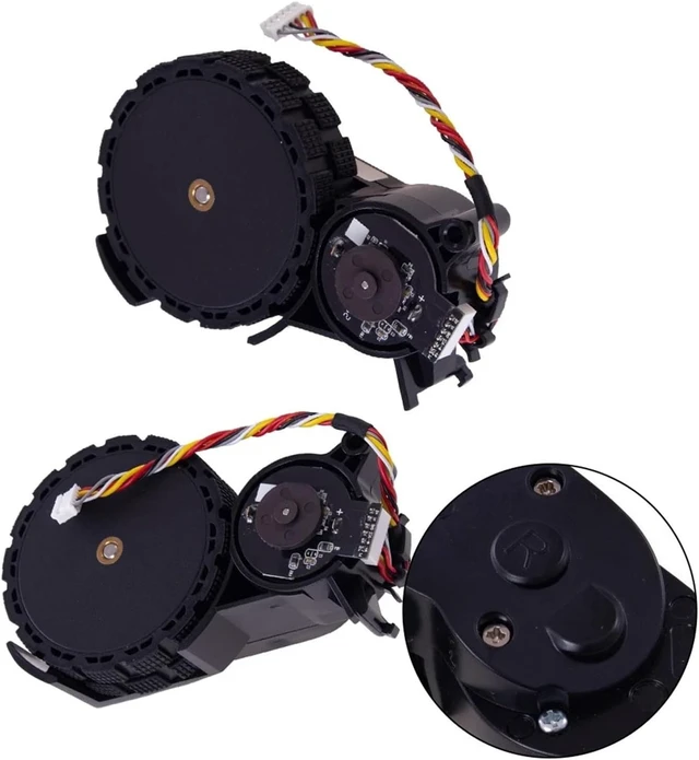 Alt view image 4 of 4 - Replacement Left Right Wheel, Compatible For Roomba,Combo 105/205/405/505 Vacuum Cleaner Cleaning Tools Home Appliance Parts(1pair)