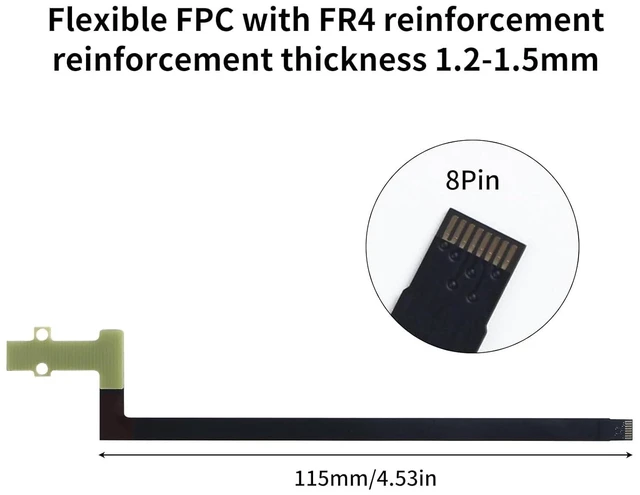 Alt view image 5 of 7 - 3D Printer Accessories A1/ A1 Mini Feed Hall Board: Filament Sensor Replacement with Ribbon FPC Cable for Detecting Supply Status of Consumables in Hotend Extruder