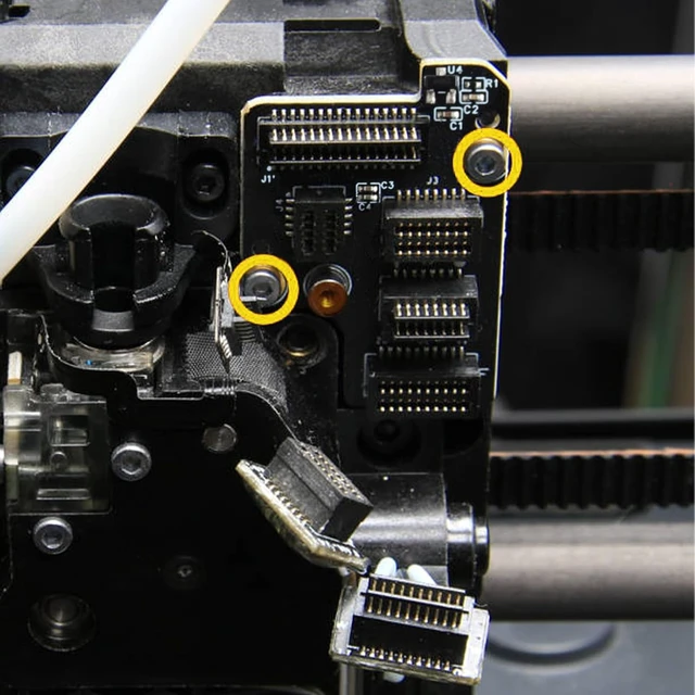 Alt view image 3 of 6 - Extruder Interface Board for Bambu-Lab P1P/P1S
PCB Adapter Transfer Tool Head Auxiliary Plate, Ensure Precision Printing 3D Printer Accessories