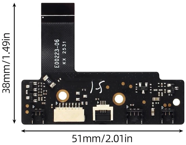 Alt view image 7 of 7 - Tool-Head Interface Board Replacement Compatible with BambuLab X2D: Extruder Connection Circuit Board, Ensured Precision Printing 3D Printer Accessories