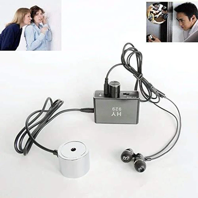 Alt view image 2 of 5 - HY929 Enhanced Version of High Strength Wall Microphone Voice Bug Ear Amplifier Bug Wall Listening Device