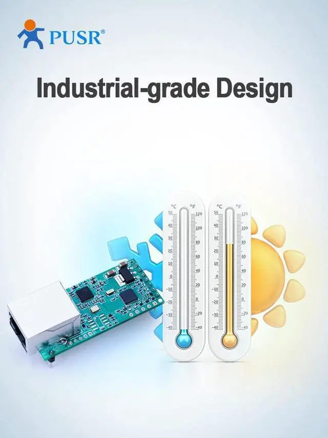 Alt view image 5 of 6 - (Price for 4 Pcs) PUSR Serial to RJ45 Module UART TTL to Ethernet TCPIP Converter Support DHCP and DNS USR-TCP232-T2