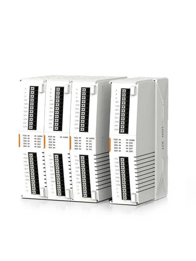 Main image of PUSR 8*DO Extender IO Controller Extendable Remote IO Module Support Modbus RTU Hardware Watchdog USR-IO0080