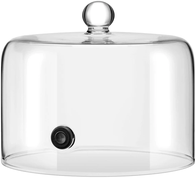 Main image of Breville Commercial CSM018 Glass Cloche for Smoking Gun Pro CSM700, 7 Inch Diameter, Clear Glass