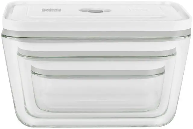 Alt view image 3 of 7 - ZWILLING Fresh & Save 3-pc Glass Food Storage Container, Meal Prep Container- Assorted Sizes