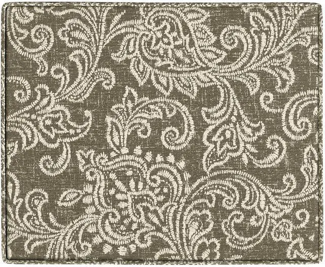 Alt view image 2 of 6 - Spatial Order Home Decor | Dinah Collection Modern Storage Ottoman | Ottoman with Storage for Living Room & Bedroom(Brown Jacobean Print)
