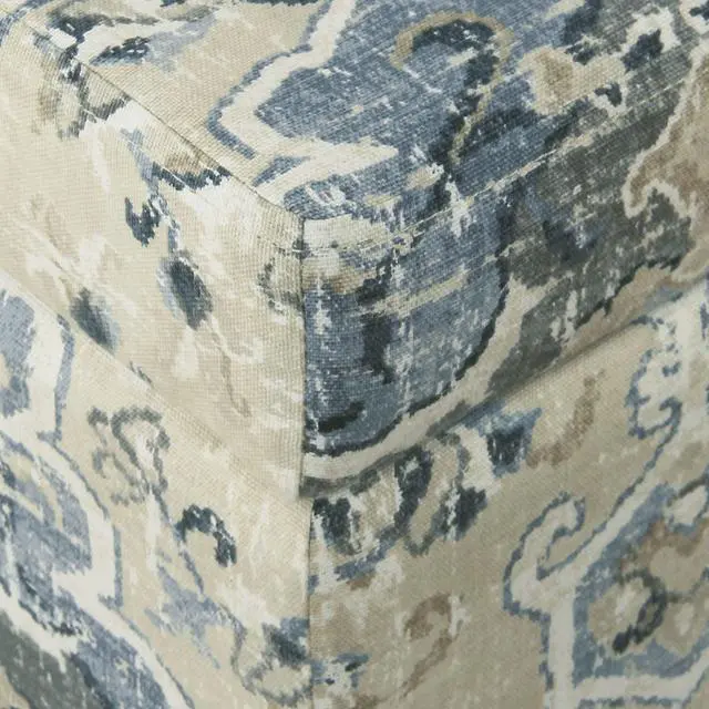 Alt view image 3 of 7 - HomePop Large Decorative Storage Bench - Antiqued Blue