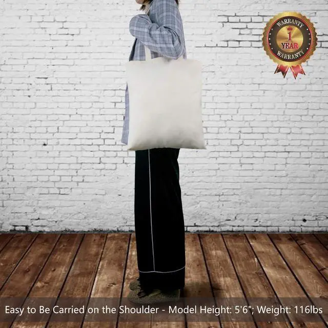Alt view image 2 of 7 - TOPDesign 48-Pack Economical 16"x15" Cotton Tote Bags, Lightweight Medium Reusable Grocery Shopping Cloth Bags, Suitable for DIY, Advertising, Promotion, Gift, Activity