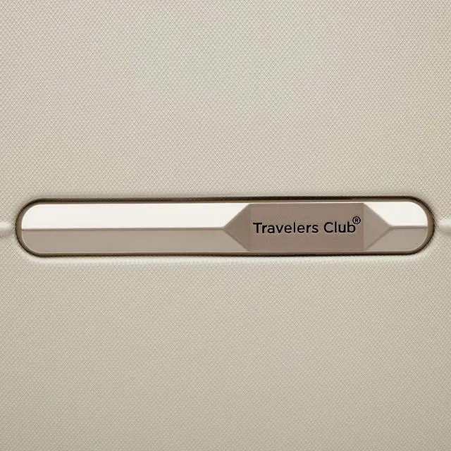 Alt view image 2 of 7 - Travelers Club 22" Richmond Spinner Carry-On Luggage, Bone