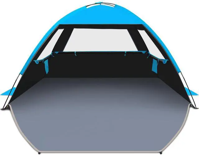 Main image of Gorich Beach Tent Sun Shelter for 3/4/6/8/10 Person with UPF 50 UV Protection, Lightweight & Easy Setup Beach Shade Canopy, Portable Beach Shade Tent Beach Cabana