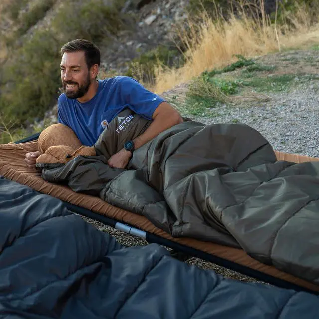 Alt view image 4 of 5 - Teton Celsius Regular, 0 Degree Sleeping Bag, All Weather Bag for Adults and Kids Camping Made Easy and Warm Compression Sack Included
