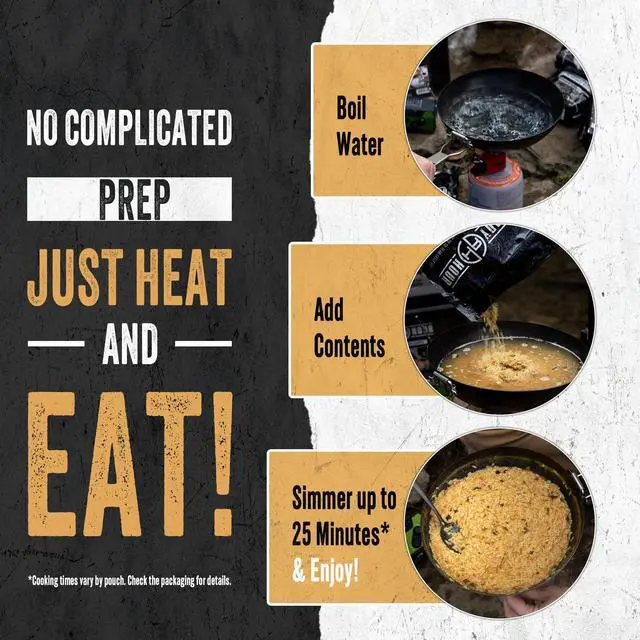 Alt view image 6 of 7 - Ready Hour 120 Serving Entree Bucket-Freeze Dried Emergency Food Supply-Survival Meals with Long Shelf Life-Prepper Essentials for Disaster, Camping, Hiking, or Outdoor Use