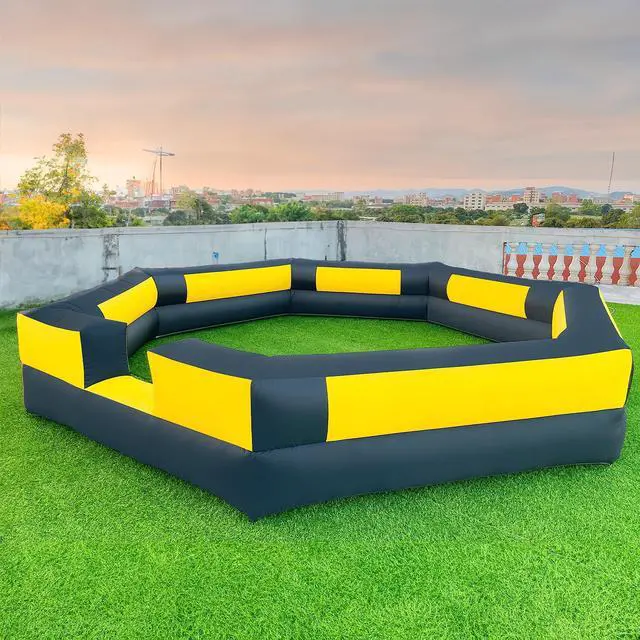 Main image of WARSUN 15FT Gaga Ball Pit Inflatable with Powerful Blower, Portable Gagaball Court for Indoor Outdoor Family Activities Inflatable Sport Games
