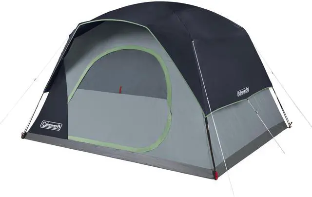 Main image of Coleman Skydome Camping Tent with 5 Minute Setup, 2/4/6/8 Person Weatherproof Tent with Rainfly & Carry Bag, 20% More Headroom Than Traditional Canopies