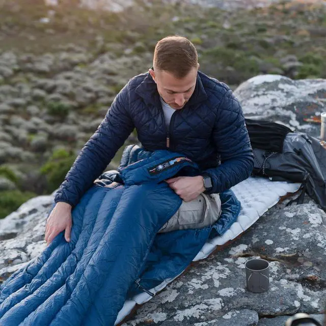 Alt view image 5 of 7 - Naturehike Ultralight Backpacking RDS Down Sleeping Bag for Adults, 650 Fill Power Sleeping Bag for 42/52, 20oz Compact Lightweight Sleeping Bags for Hiking Camping 3 Seasons
