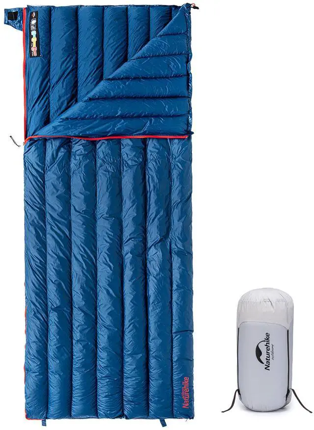 Main image of Naturehike Ultralight Backpacking RDS Down Sleeping Bag for Adults, 650 Fill Power Sleeping Bag for 42/52, 20oz Compact Lightweight Sleeping Bags for Hiking Camping 3 Seasons