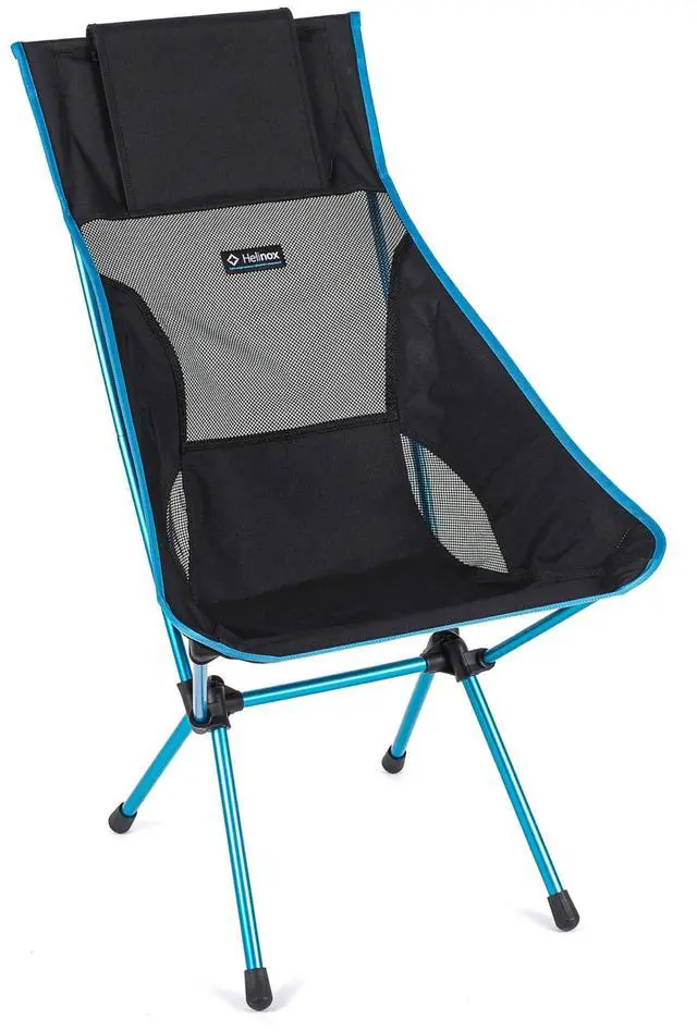 Main image of Helinox Sunset Chair Lightweight High-Back Collapsible Camping Chair Black, 3.4Ibs Outdoor Chairs, Picnic Chair, Portable Camping Chair, with Side Pockets