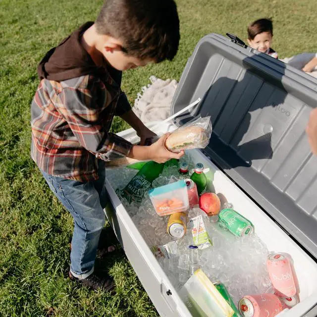 Alt view image 4 of 6 - Igloo Gray Polar 120 Qt Cooler