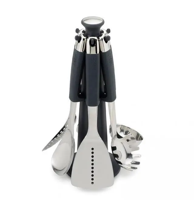 Main image of Joseph Joseph 100 Collection Elevate Carousel Set - Stainless Steel, 6 piece
