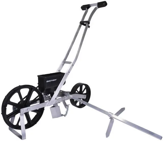 Main image of EarthWay Products 10001 Precision Garden Seeder with 7 Seed Plates, Sweet Corn Planter, Accurate Seed Drill for Gardeners, Durable Corn Planter, Use in Prepared Soil