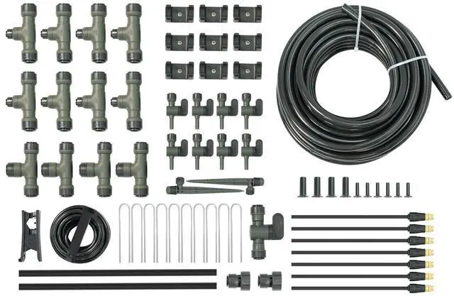 Main image of Vego Garden Irrigation Kit - Drip Irrigation System for Raised Garden Beds, Efficient Watering Solution for Vegetables, Flowers, and Plants, Easy DIY Installation (M)