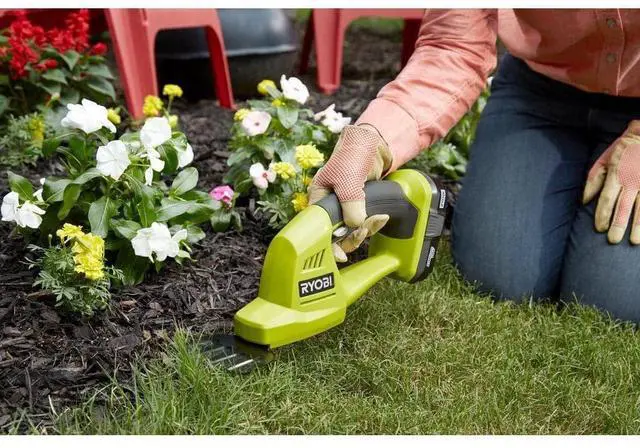 Alt view image 5 of 5 - Ryobi P2900B ONE+ 18-Volt Lithium-Ion Cordless Grass Shear and Shrubber - Battery and Charger Not Included