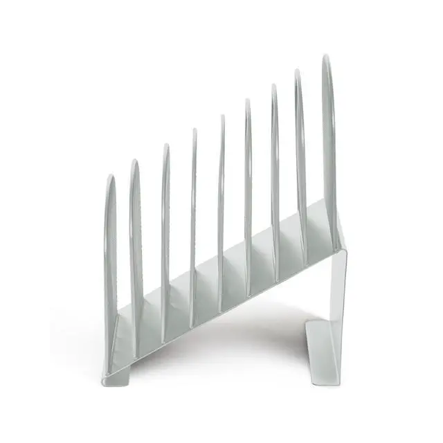 Alt view image 3 of 3 - Safco Onyx 8-Tiered Desk Organizer, Vertical File Organizer for Home, Office, Classroom & More, Steel Mesh Construction, Silver