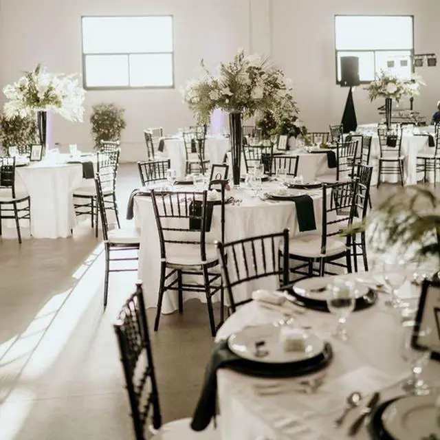 Alt view image 5 of 7 - 10 Pack White Round Tablecloths, 120 Inch Stain Resistant and Wrinkle Round Table Clothes, Washable Polyester Table Clothes Cover for Kitchen Dining, Wedding Birthday Party, Buffet Restaurant, Banquet