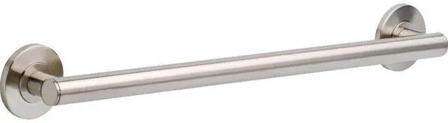 Main image of DELTA FAUCET 41824-SS Contemporary Grab Bar with Concealed Mounting, 24-Inch, Stainless