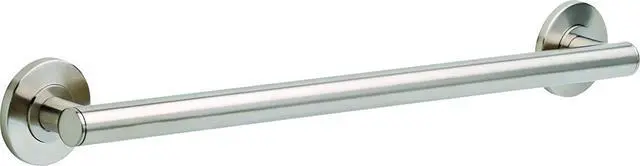 Alt view image 4 of 4 - DELTA FAUCET 41824-SS Contemporary Grab Bar with Concealed Mounting, 24-Inch, Stainless