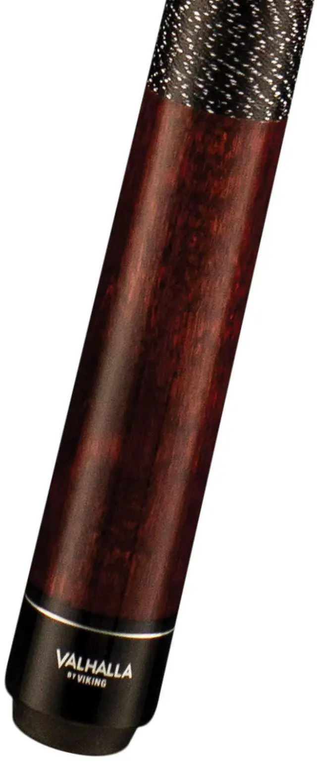 Main image of Viking Valhalla 100 Series Pool Cue, Power Rings Performance Pool Stick for Home Pool Table Play, 2 Piece 58 Inch Pool Cue with Resin Ferrule, Stainless Steel Pin VA120 (19oz, Mahogany)