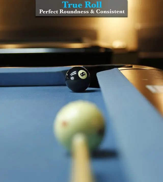 Alt view image 3 of 6 - JAPER BEES Billiard Ball/Pool Ball Set Complete 16balls 2-1/4" Regulation Size&Weight Resin Ball (Deluxe Superior)