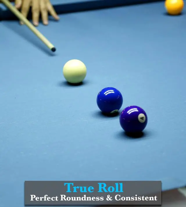 Alt view image 6 of 6 - JAPER BEES Billiard Ball/Pool Ball Set Complete 16balls 2-1/4" Regulation Size&Weight Resin Ball (Deluxe Superior)