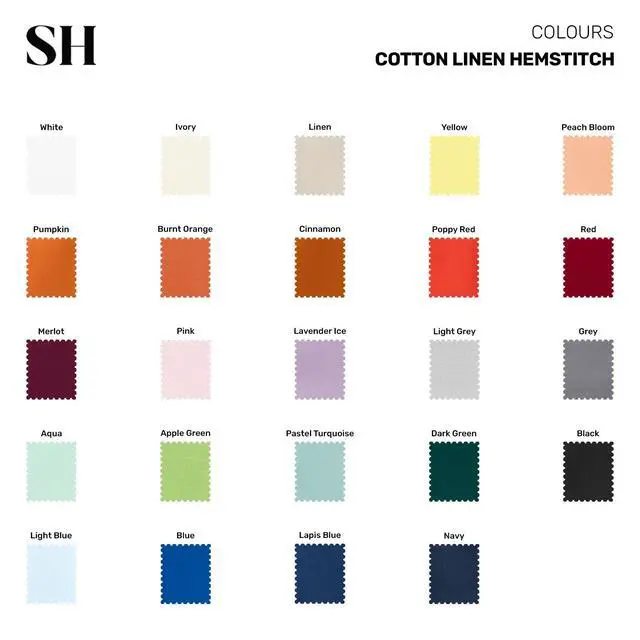 Alt view image 4 of 4 - Solino Home Light Grey Tablecloth 58 x 104 Inch - Cotton Linen Hemstitch Rectangular Tablecloth - Machine Washable Table Cloth for Summer