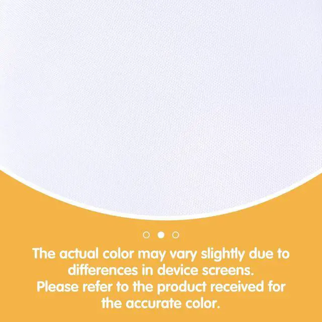 Alt view image 5 of 7 - BRILLMAX 6 Pack White Round Tablecloths 132 Inch for 72 Tables - 150 GSM Polyester Fabric, Floor Length Drop, Water, Stain & Wrinkle Resistant Cloth Cover for Wedding Reception Banquet Dining
