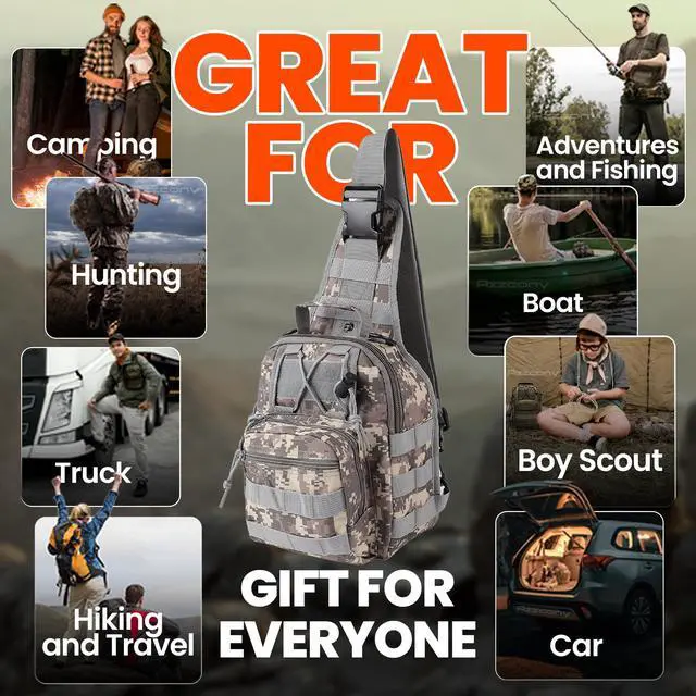 Alt view image 6 of 7 - Emergency Survival Kit with First Aid Gears and Supplies - EDC Go Bugout Bag - Get Home Backpack for Camping Outdoor - Tactical Military Molle Pouch Grade - Gift for Man Woman (Army Blue)