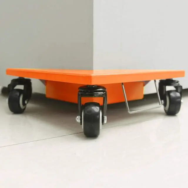 Alt view image 6 of 7 - SPACEKEEPER Desk Cabinet Corner Mover Dolly Furniture Dollies Roller with 1380 LB Load Capacity for Furniture Moving Cart (Set of 4)