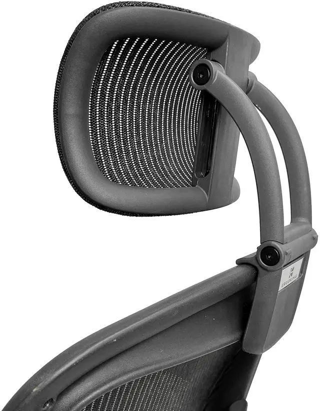 Alt view image 6 of 7 - Headrest Attachment Compatible with Herman Miller Aeron Fully Adjustable Height & Tilt, Removable Coat Hanger Available Color for Classic.