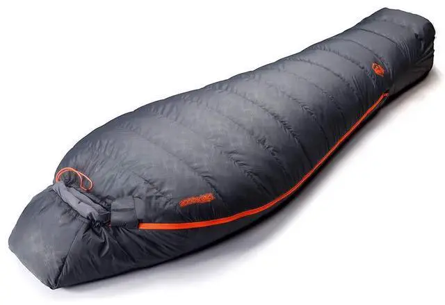 Main image of 10 Degree Down Sleeping Bag for Adults, 4-Season Cold-Weather Mummy Bag, Roomy Fit, 550+ Fill Power Warmth, Lightweight & Compressible for Car Camping, Backpacking & Hunting - AlpliveD1500
