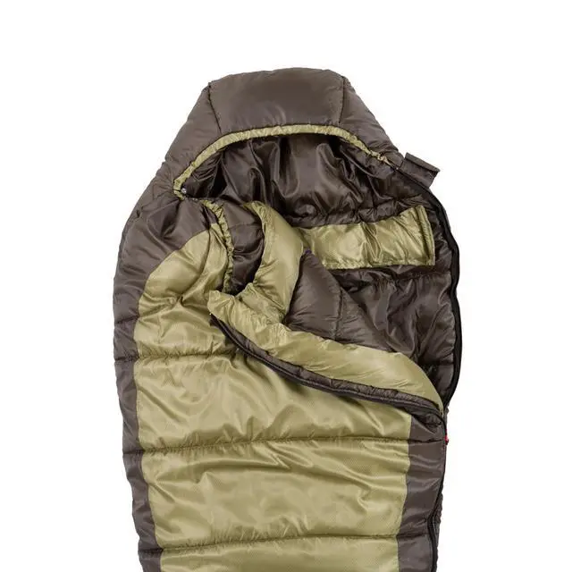 Alt view image 3 of 5 - North Rim 0°F Big & Tall Sleeping Bag, Cold-Weather Mummy Sleep Sack with No-Snag Zipper & Adjustable Hood for Warmth & Ventilation, Large Camping Sleeping Bag
