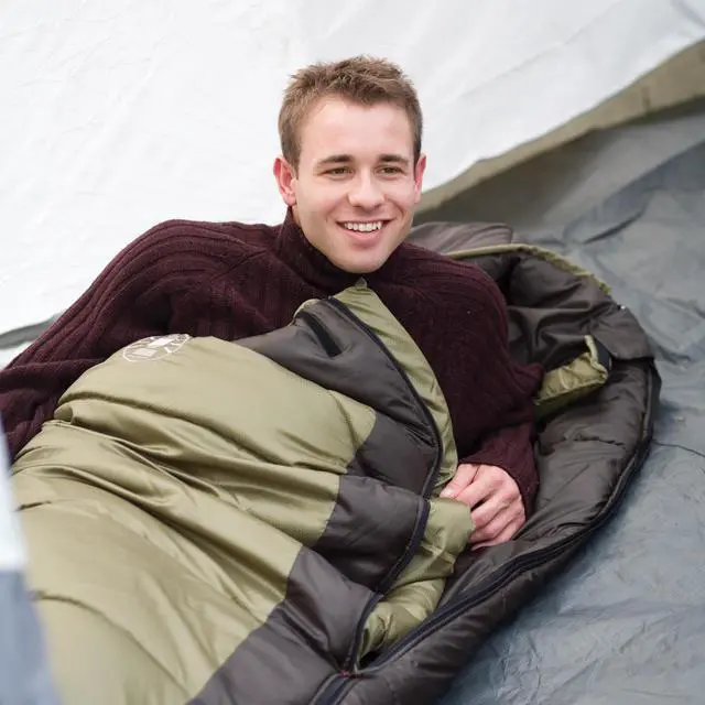 Alt view image 4 of 5 - North Rim 0°F Big & Tall Sleeping Bag, Cold-Weather Mummy Sleep Sack with No-Snag Zipper & Adjustable Hood for Warmth & Ventilation, Large Camping Sleeping Bag