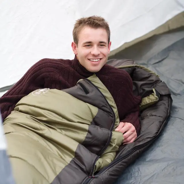 Alt view image 5 of 5 - North Rim 0°F Big & Tall Sleeping Bag, Cold-Weather Mummy Sleep Sack with No-Snag Zipper & Adjustable Hood for Warmth & Ventilation, Large Camping Sleeping Bag