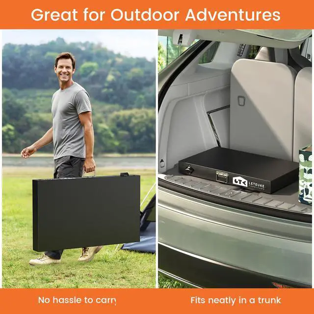 Alt view image 4 of 7 - Grill Table for Blackstone Griddle, Portable Foldable Grill Table with Storage Fits Ninja, Blackstone Griddle Stand for Outdoor Camping, Picnic, Garden, Patio, Dining, BBQ, Party