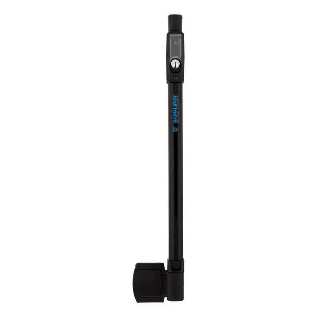 Alt view image 3 of 6 - Pool Safety Magna Latch N346-210 Top Pull Magnetic Gate Latch for Pool Gates and Fence Gates Self Closing Child Proof Black Outdoor Gate Hardware